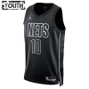 Camiseta Niños NBA Brooklyn Nets Ben Simmons 10 2022-23 Jordan Statement Edition Negro Swingman